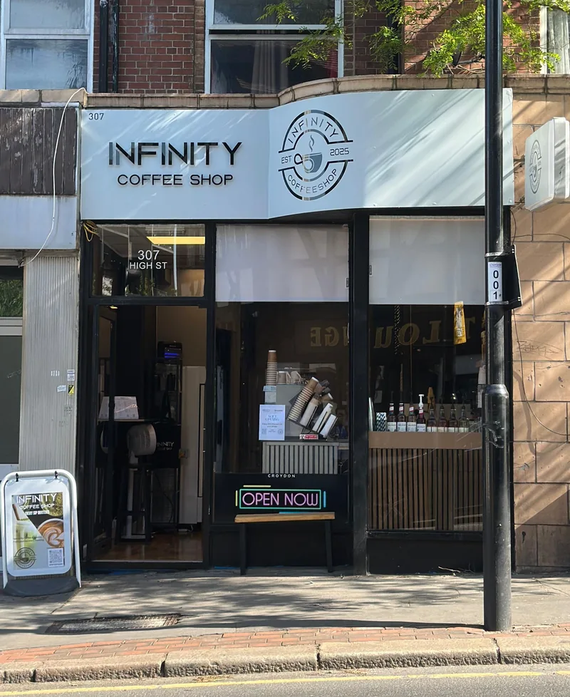 INFINITY Coffee Shop — Croydon interior